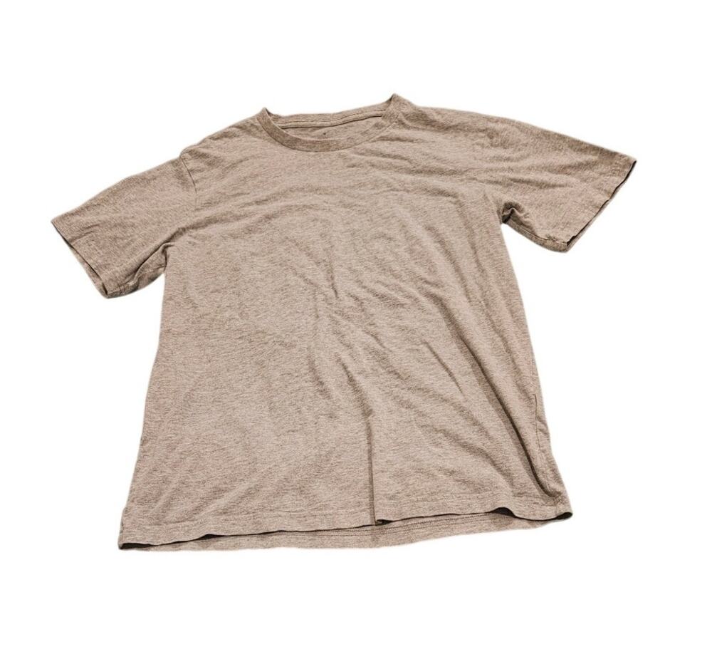 Gray Cotton T-Shirt Women’s Medium Casual Basic Tee